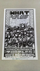 Kevin Eastman signiert Teenage Mutant Ninja Turtles 11x17 Druck TMNT - Bild 1 von 2