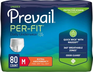 Per-Fit Daily Protective Underwear, Unisex Adult Disposable Adult Diaper for Men - Picture 1 of 7