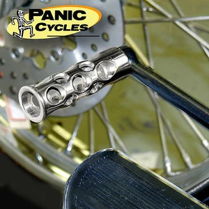 HOLE SHOT SWISS CHEESE ALUMINUM TOE / SHIFTER PEG EACH -HARLEY BOBBER CHOPPER - Bild 1 von 3