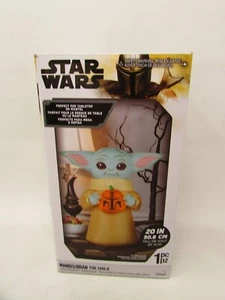 NEU Star Wars luftdorable aufblasbare Baby Yoda das Kind 20" BATTERIEN ENTHALTEN! - Bild 1 von 2