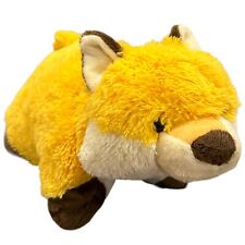 Pillow Pets Plush Fox 18" Stuffed Animal Foldable Soft Shaggy Toy Lovey