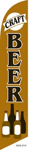 Craft Beer Liquor 12ft Feather Banner Swooper Flag, Flag Only - Picture 1 of 1