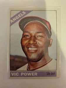 1966 Topps Vic Power #192B Sehr guter Erhaltungszustand/Ex kombinierter Versand - Bild 1 von 2
