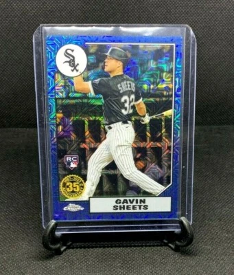 GAVIN SHEETS 2022 Topps Series 1 Silver Pack 1987 Blue Mojo RC /150 PACK FRESH! - Image 1 of 2