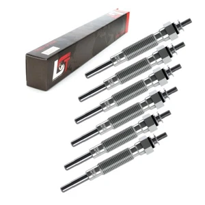 6x bujías incandescentes 24 voltios para NISSAN PATROL GR 1 I Y60 4.2D 85KW - Imagen 1 de 4