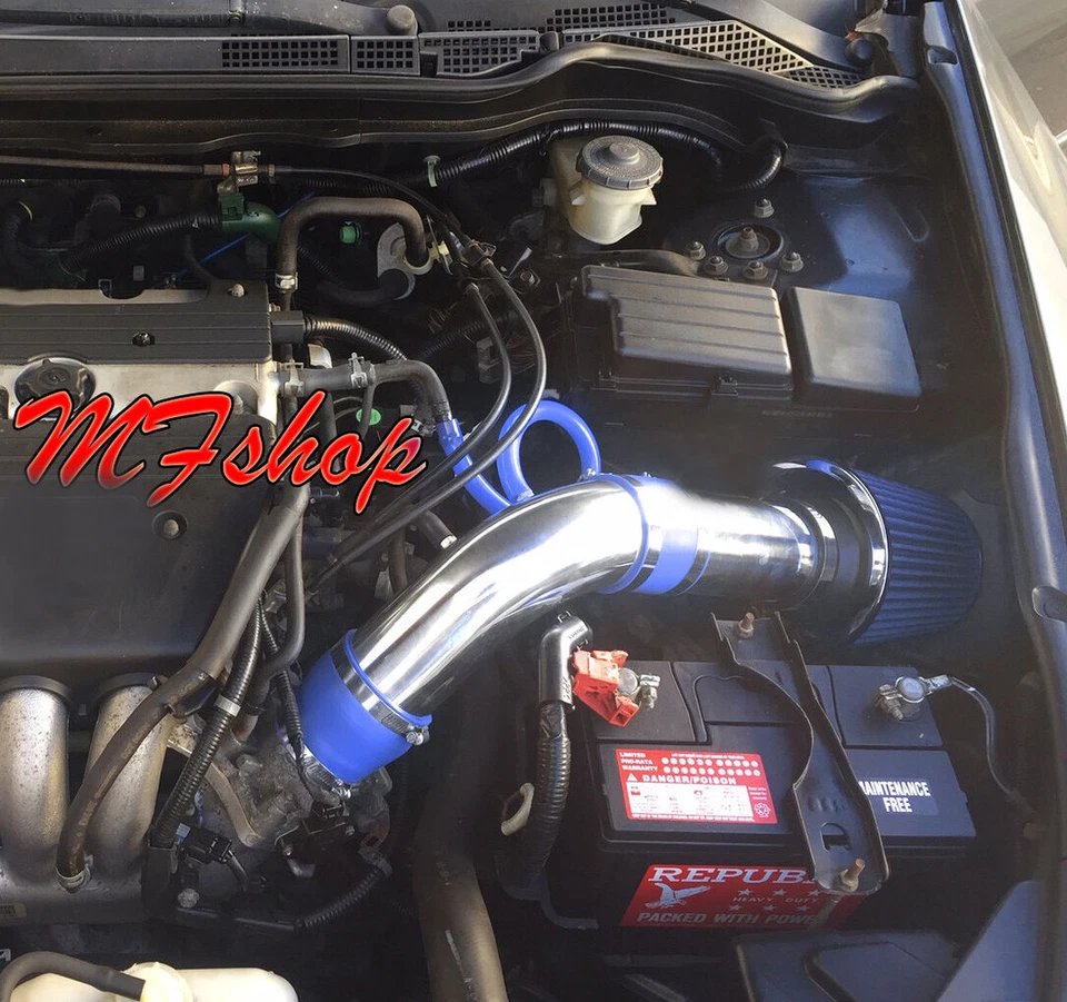 Blue Air Intake Kit + Filter For 2004-2007 Acura TSX Sedan 2.4L L4 - Image 1 of 1