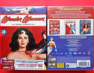 rare box set 21 dvd wonder woman la serie completa complete series lynda carter - Picture 1 of 1