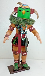 Hand Made Southwestern Clown Spirit Dancer Figure. 18" X 9". - Picture 1 of 14
