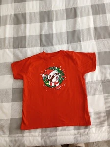 Kid's Buc-ees Christmas T-shirt " Never Calm, Always Bright" 4T - Picture 1 of 5