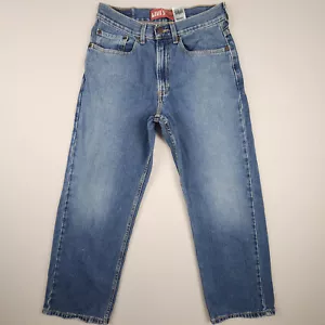Levi's 569 Jeans Boys Size 16 Reg (28x28) Blue Loose Straight Denim Cotton - Bild 1 von 12