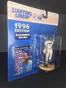 1996 KEN GRIFFEY JR MARINERS STARTING LINEUP Action Figure-EXTENDED SERIES