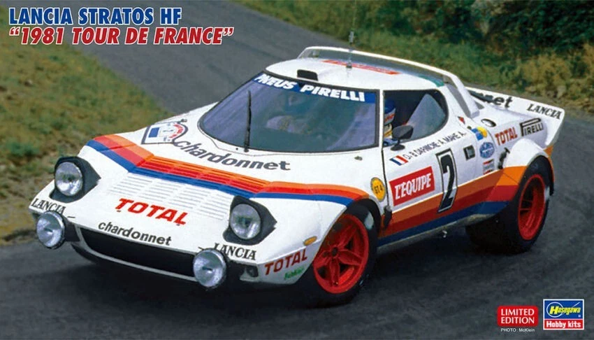 LANCIA STRATOS HF TOUR DE FRANCE 1981 KIT 1:24 - Immagine 1 di 1