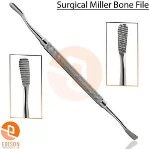 Zahnknochenfeile Miller Filer Glättung Knochenumformung Oralchirurgie Instrumente - Bild 1 von 2