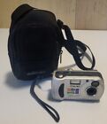Sony Cyber-shot DSC-P31 2.0MP Digital Camera - Silver Works. Tested. With Case