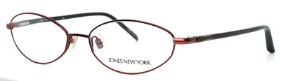 JONES NEW YORK J428 Borgoña Mujer Ovalado Borgoña Borgoña Borgoña Borgoña Borgoña Borgoña Borgoña Borgoña Borgoña Borde Completo Anteojos 56-17- Foto 1 de 4