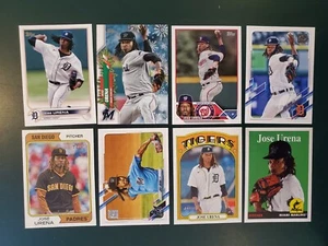JOSE URENA - (8) CARD LOT - NO DUPES - Topps 2020-2023 TIGERS MARLINS - Picture 1 of 1