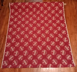 Vintage Coca-Cola Tapestry Fabric NEW OLD STOCK BY THE YARD 55 INCHES WIDE - Picture 1 of 9