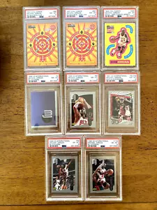 1996-1998 Upper Deck Michael Jordan Stickers Stick-Ums PSA Graded Lot - Rare ๐ฅ - Picture 1 of 9