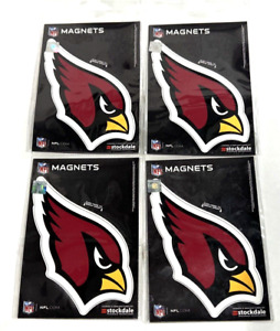 Arizona Cardinals Logo Magnets (4-Pack) 5"x3"