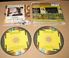 Krishna Das CD Live on Earth (For Limited Time Only) (2002 Triloka) VG+ 2 Discs