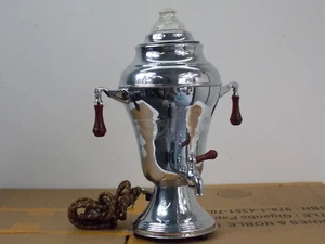 Olla percoladora de café vintage Lehman Bros. Kromaster tono plata - Funciona - Imagen 1 de 9