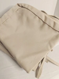 4 Hampton Bay Sunbrella Slipcovers Spring Haven Dining Chairs Beige (#B182) - Picture 1 of 14