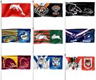 NRL Team Pole Flag (pole not included)  Fathers Day Man Cave GIFT - Choose Team
