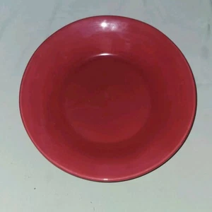 Roseville Workshop Gerald Henn Jewel ware Cranberry Red 13 1/2" Serving Bowl - Picture 1 of 5