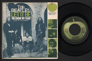 7" BEATLES LET IT BE / YOU KNOW MY NAME ITALY 1970 APPLE LENNON McCARTNEY EX+/M- - Imagen 1 de 1