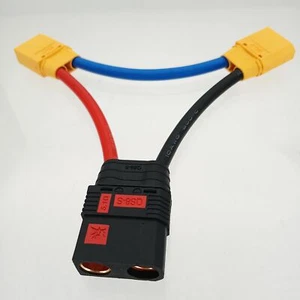 Series Harness: QS8 Anti-Spark 1 Female to 2 Male AMASS XT90H 10# 10CM Serial - Picture 1 of 3