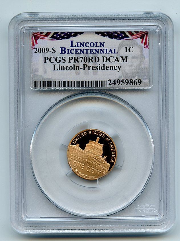 PR 70 Graded Lincoln Bicentennial US Small Cents (2009) for