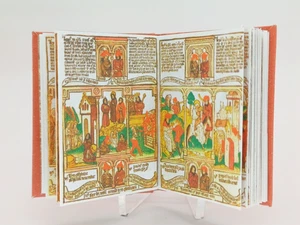 Puppenstube Maßstab 1:12 Buch, Poormans Bibel (Mittelalter) - Bild 1 von 13