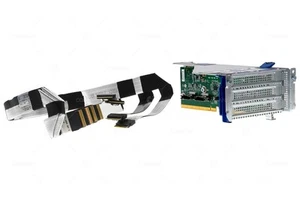 875087-001 KIT HP 4-PORT NVME RISER WITH CAGE AND CABLE KIT FOR DL380 G10 - Photo 1/11