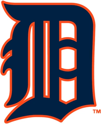 Detroit Tigers Vintage MLB  Logo Poster Print Metal Sign 12x8in Old New R - Image 1 of 4