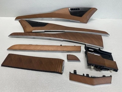 16-23 VOLVO XC90 MADERA NOGAL MOLDURA CONSOLA CENTRAL TABLERO PUERTA FABRICANTE DE EQUIPOS ORIGINALES #A0.14 Foto 1 de 4