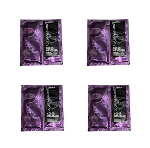 4 Pack Matrix Total Results Color Obsessed Shampoo & Conditioner .34 Duo Packets - Picture 1 of 1
