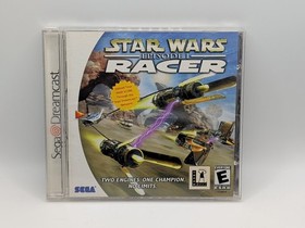 SEGA Dreamcast - STAR WARS Episode 1 RACER w/ Manual Reg Card