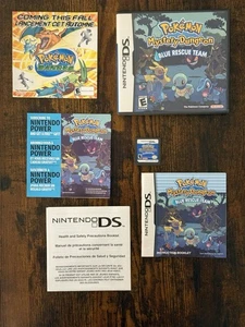 Pokémon Mystery Dungeon: Blue Rescue Team (Nintendo DS 2006) - CIB con inserti - Foto 1 di 5