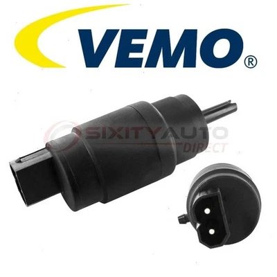VEMO Windshield Washer Pump for 1990-1991 BMW 325iX - Wiper Fluid Windscreen we Foto 1 de 4