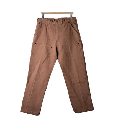 Helly Hansen Double Knee Carpenter Pants Mens Sz 36X30 Canvas Utility Work Wear - Image 1 of 4