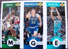 1996-97 Upper Deck Collector's Choice UDCC SPANISH base, Mini, Stickum -You Pick