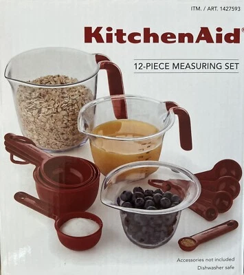 KitchenAid 12 Piece Measuring Set New Sealed Box - Image 1 of 4