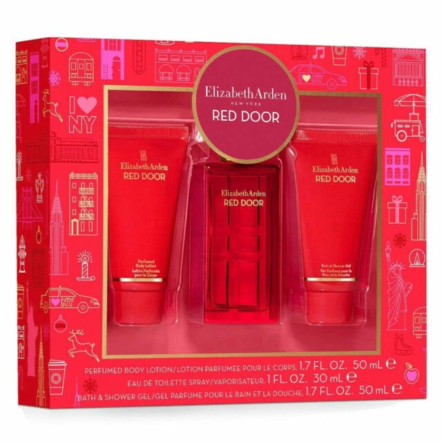 Elizabeth Arden Red Door 1.0 Oz, 1.7 Oz, 1.7 Oz Women's 3 Pc Perfume Gift Set