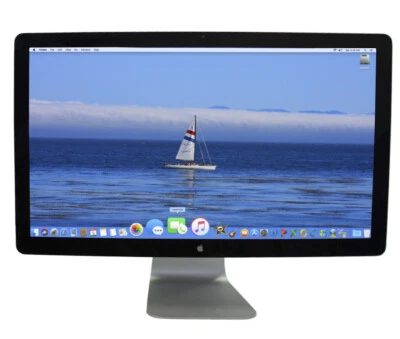 Apple 27" Thunderbolt Display Monitor MC914LL/A 2560x1440 & Apple USB-C Adapter - Image 1 of 4