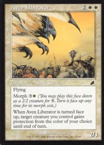 4X AVEN LIBERATOR WHITE SCOURGE MTG MAGIC NM X4 (yourdeckbuilder) - Picture 1 of 1