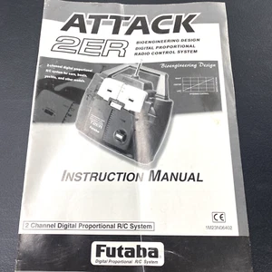 Futaba Attack 2ER R/C Transmitter User Manual Sheet OZRC #9 ML1179 - Bild 1 von 2