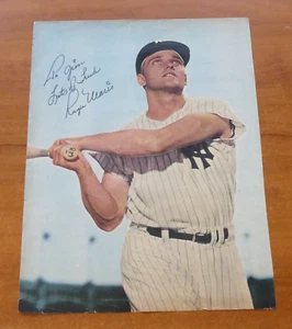Roger Maris HOF Hand Signed Autograph 1960's Magazine Page Photo 7.75x10.75 - Picture 1 of 3