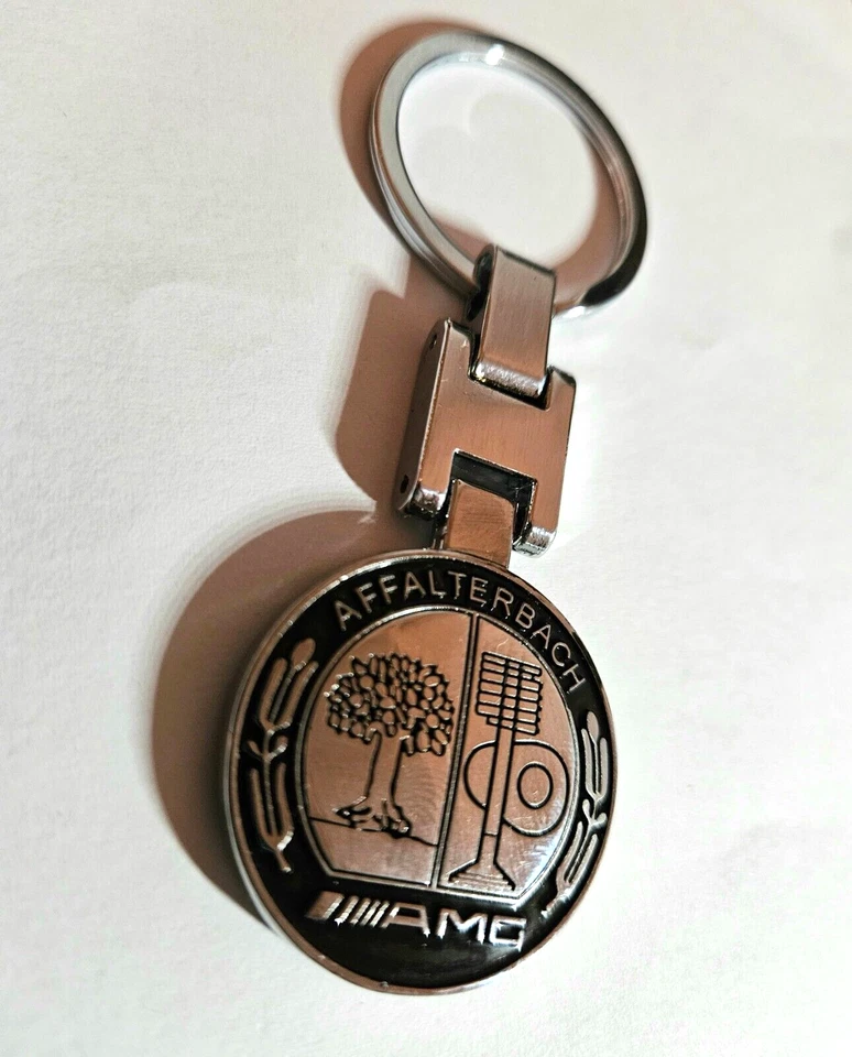 MERCEDES AMG AFFALTERBACH Porte Clé AMG Neuf LOGO DOUBLE FACE - Photo 1/2