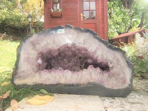 - Minerali Grezzi Cristalloterapia - AMETISTA geode (88) brasile - Picture 1 of 4