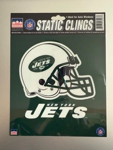 Starline New York Jets 2000 fútbol americano adhesivos estáticos auto ventana pegatina 6,25 X 6 - Imagen 1 de 4